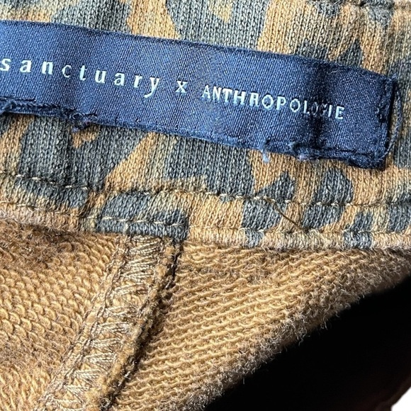 Sanctuary Anthropologie Women’s Jogger Pant Brown Leopard Stretch Approx Medium - Picture 11 of 12